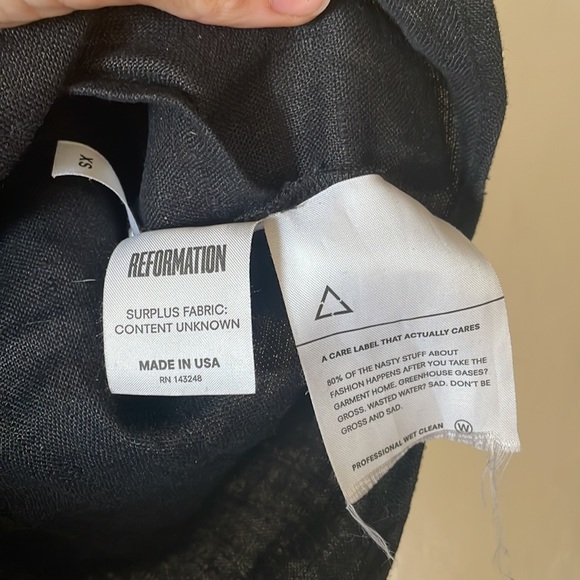 Reformation crop top - Picture 4 of 4